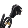 90 degree Angled NEMA 7-15P plug Industrial Power cord 15Amp customizable